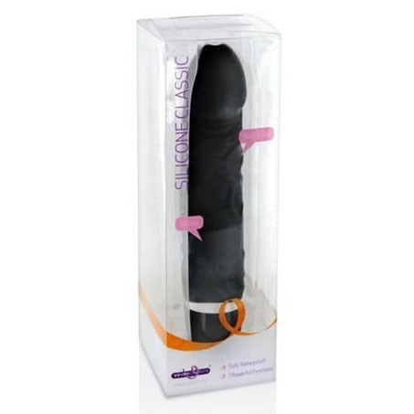 Silikonski vibrator | Classic Plus Black