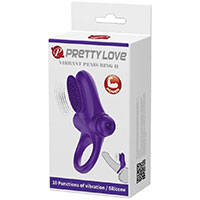Vibro prsten za penis | Četkica Lila