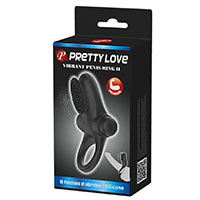 Vibro prsten za penis | Četkica Crni